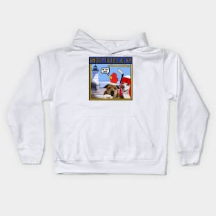 2 Traveling Dogs - Michigan Kids Hoodie